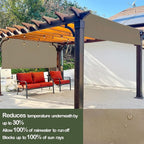 Alion Home Waterproof Pergola Covers - Image 3