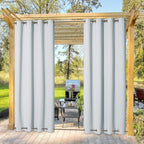 NICETOWN Outdoor Curtain Waterproof & Windproof, Energy Smart Thermal Insulated - Image 9