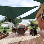 Patio Paradise 27' x 27' x 27' Sun Shade Sail Triangle Canopy Shade Cloth by Patio