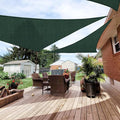 Patio Paradise 28' x 28' x 28' Sun Shade Sail Triangle Canopy Shade Cloth by Patio