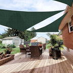 Patio Paradise 16' x 16' x 16' Sun Shade Sail Triangle Canopy Shade Cloth by Patio