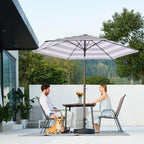 JEAREY 7.5 ft Outdoor Patio Umbrella, Table Umbrella, Tilt & Crank lift - Image 6