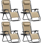 Homall Zero Gravity Chair Patio Folding Lawn Outdoor Lounge Gravity Camp by Homall