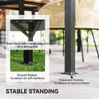 Outsunny 10' x 12' Outdoor Patio Gazebo - Image 6