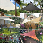 LOVE STORY 20' x 20' x 20' Triangle Sun Shade Sail - Image 7