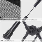 Wind Tour Portable Camping Chair Lightweight Foldable Outdoor Chair - Image 4