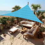 Shade&Beyond Custom Sun Shade Sail 16'x17'x23.3' Triangle Sun Sail Shades Patio by ShadeBeyond