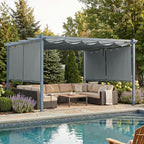 10 x 12 ft Outdoor Pergola by Aoodor