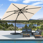 9' X 12' Cantilever Patio Outdoor Umbrella - Image 2