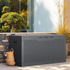 Greesum Outdoor Storage Box 100 Gallon Storage Bin - Image 5