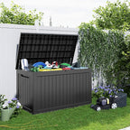 Deck Box - 280 Gallon Large Outdoor Storage Box, Waterproof Patio Furniture - Image 4
