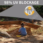 Neween Triangle Sun Shade Sail - Image 3