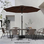9 FT Patio Umbrella for Outdoor, Outdoor Table Umbrella - Image 6