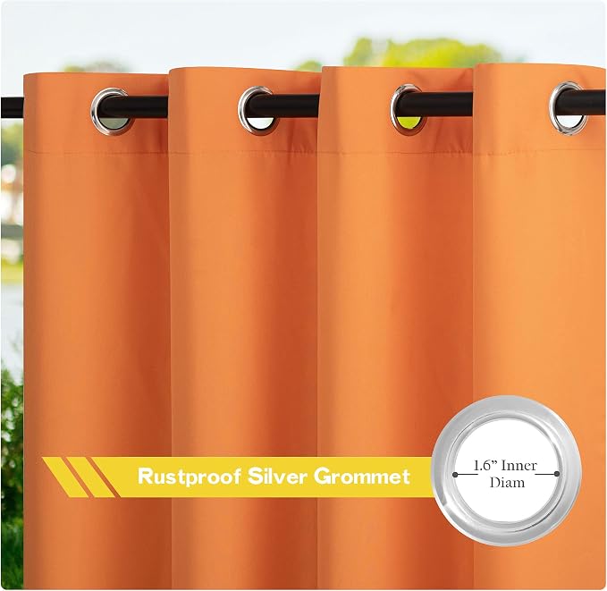 NICETOWN Canvas Outdoor Curtains - Image 3