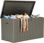 YITAHOME 220 Gallon Double-Wall Deck Box - Image 9