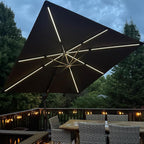 PURPLE LEAF Patio Umbrella Left-right Tilting 10FT by PURPLELEAF