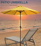 10FT Patio Umbrella, Outdoor Umbrella - Image 9