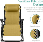 Best Choice Products Oversized Zero Gravity Chair, Folding Outdoor Patio - Image 4