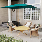 Abba Patio 6.5FT Outdoor Patio Umbrella Outdoor Table Umbrella - Image 4