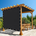 Amagenix 90% Shade Fabric 7'X 21' Black Sun Shade Cloth by Amagenix