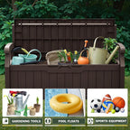Flamaker 80 Gallon Storage Bench - Image 6