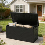 Outdoor Storage Box, 260 Gallon Deck Box Outdoor Storage Bench Outside - Image 2
