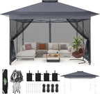COBIZI 10x15 Pop up Canopy Gazebos on Clearance-Canopy Tent by COBIZI