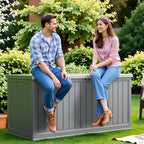Flamaker Resin Deck Box 270 Gallon, XXL Waterproof Storage Box - Image 8