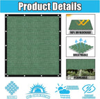 Amagenix 90% Pergola Shade Cover 8' X 20' Sun Shade Cloth - Image 3