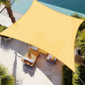 Shade&Beyond 9'x10' Sun Shade Sail Canopy Rectangle, UV Block Breathable Curved by ShadeBeyond