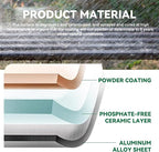 Metal Plant Stand, Rust-proof Aluminum Flower Pot Stand, Heavy Duty Planter - Image 4