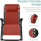 Best Choice Products Oversized Zero Gravity Chair, Folding Outdoor Patio - Image 4