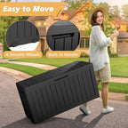 Fancyango 75 Gallon Outdoor Deck Box Waterproof, Large Storage Box - Image 4