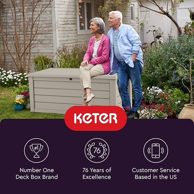 Keter Westwood 150 Gal Outdoor Storage Box - Image 9