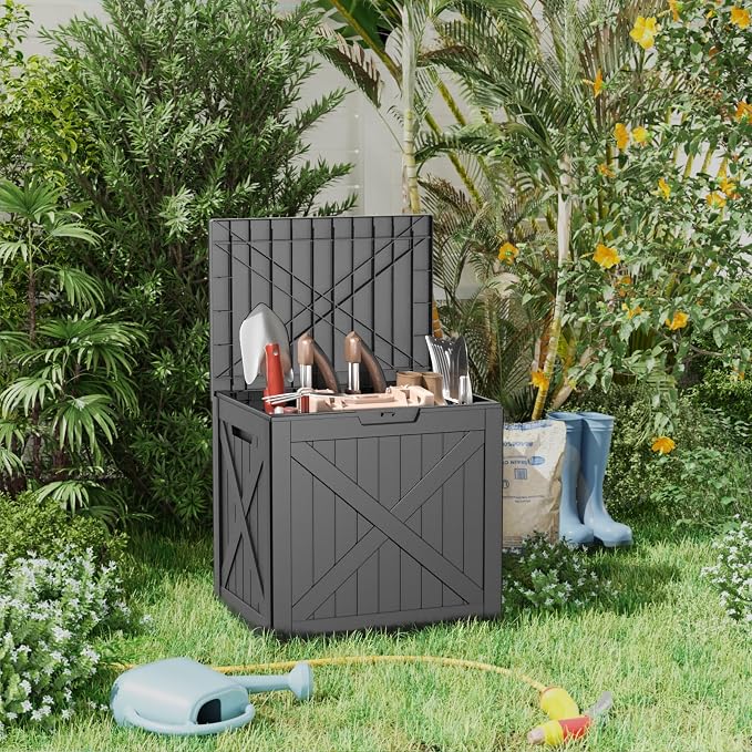 ROJIK Outdoor Storage Housing Deck Box - Image 7