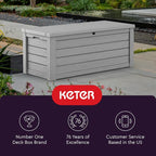 Keter Westwood 150 Gal Outdoor Storage Box - Image 9