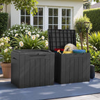 Greesum 31 Gallon Deck Box for Outside, All Weather Outdoor Storage Boxes for - Image 3