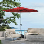 Abba Patio 9FT Lyon Outdoor Patio Umbrella Outdoor Table Umbrella - Image 7