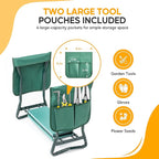 Simple Deluxe Garden Kneeler and Seat, Foldable Kneeling Stool - Image 4