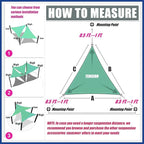 20' x 21' x 29' Red Sun Shade Sail UPF50 Right Triangle SMTAPT12 Canopy Fabric - Image 6