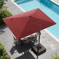 9x12 FT Cantilever Patio Umbrella by ZLACUIU