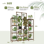 GENTINGBRO Plant Stand Indoor Outdoor 63" Tall Plant Shelf - Image 4