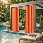 Waterproof Outdoor Curtain W84 x L84 - Image 2