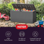 Keter Marvel 71 Gal Outdoor Storage Box - Image 11