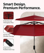 Windproof Travel Umbrella - Image 3