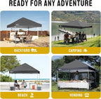 CROWN SHADES 8x8 Pop Up Canopy Tent - Image 4