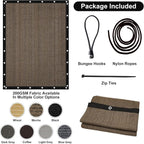 90% Sun Shade Cloth, 10 x 10 FT Pergola Shade Cover Canopy - Image 7