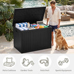 YITAHOME 230 Gallon Extra Large Outdoor Storage Box | Waterproof Double-Wall - Image 6