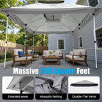 COBIZI 12x20 Pop Up Canopy Tent - Image 4