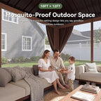 Aoxun Gazebo 10x12 Hardtop Gazebo - Image 2